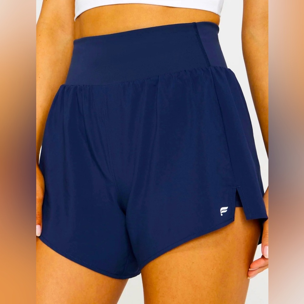 Fabletics Sun Chaser Navy Blue Athletic Shorts